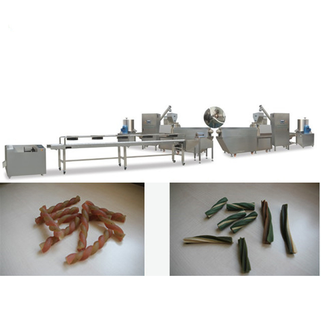 একক স্ক্রু কুকুর খাদ্য Extruder কুকুর পোষা chews কাস্টমাইজযোগ্য ভোল্টেজ