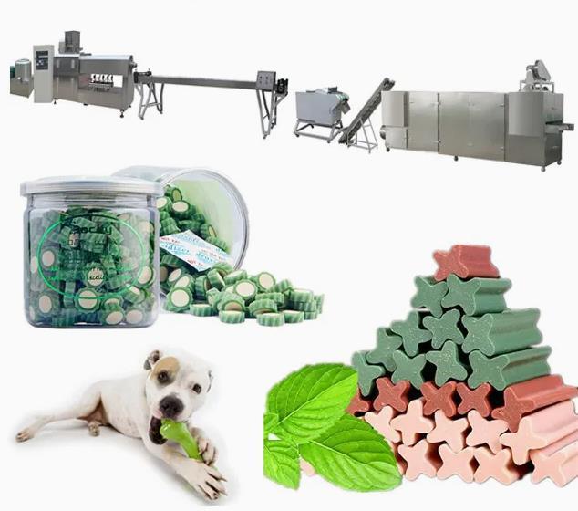 পুষ্টি এবং চুবানো শখ জন্য উচ্চ ফলপ্রসু কুকুর ফুড Extruder উপকরণ