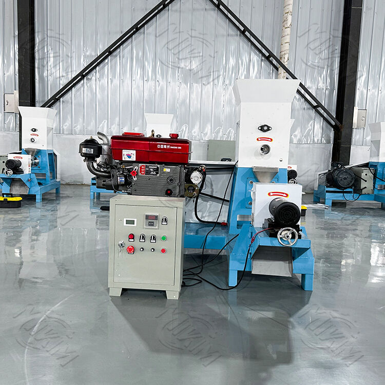 ফিড সাশ্রয় করে এবং অত্যন্ত দক্ষ! ডিজেল চালিত ভাসমান মাছের ফিড এক্সট্রুডার মেশিন এবং মাছের ফিড পেললেট মেশিন ০ মাছ চাষীদের জন্য অর্থ উপার্জনের সরঞ্জাম।